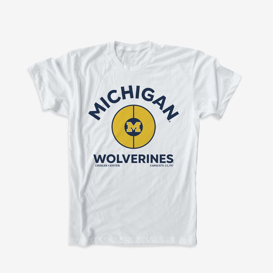 Michigan Half Court Vintage Tee