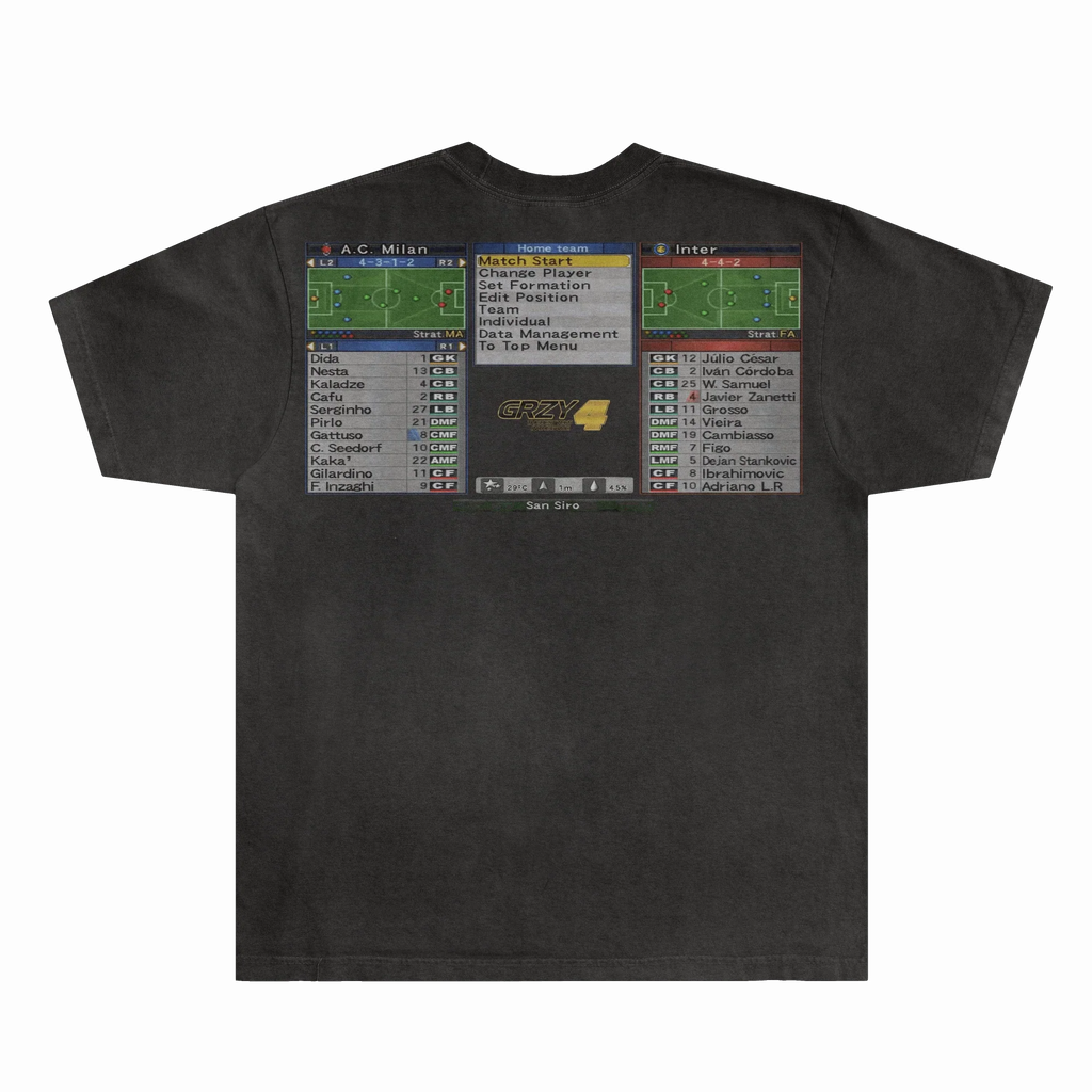 Milan Derby PES Classics Tee Style002