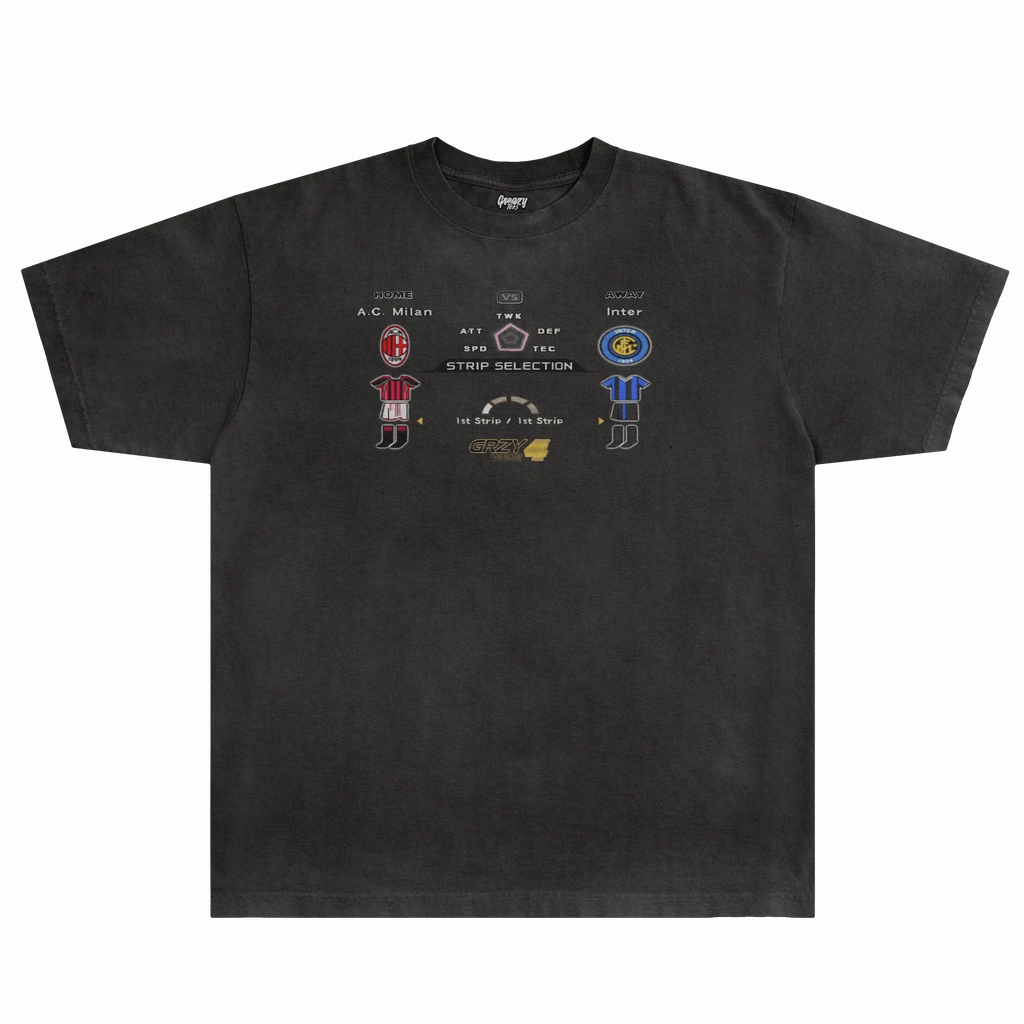 Milan Derby PES Classics Tee Style002