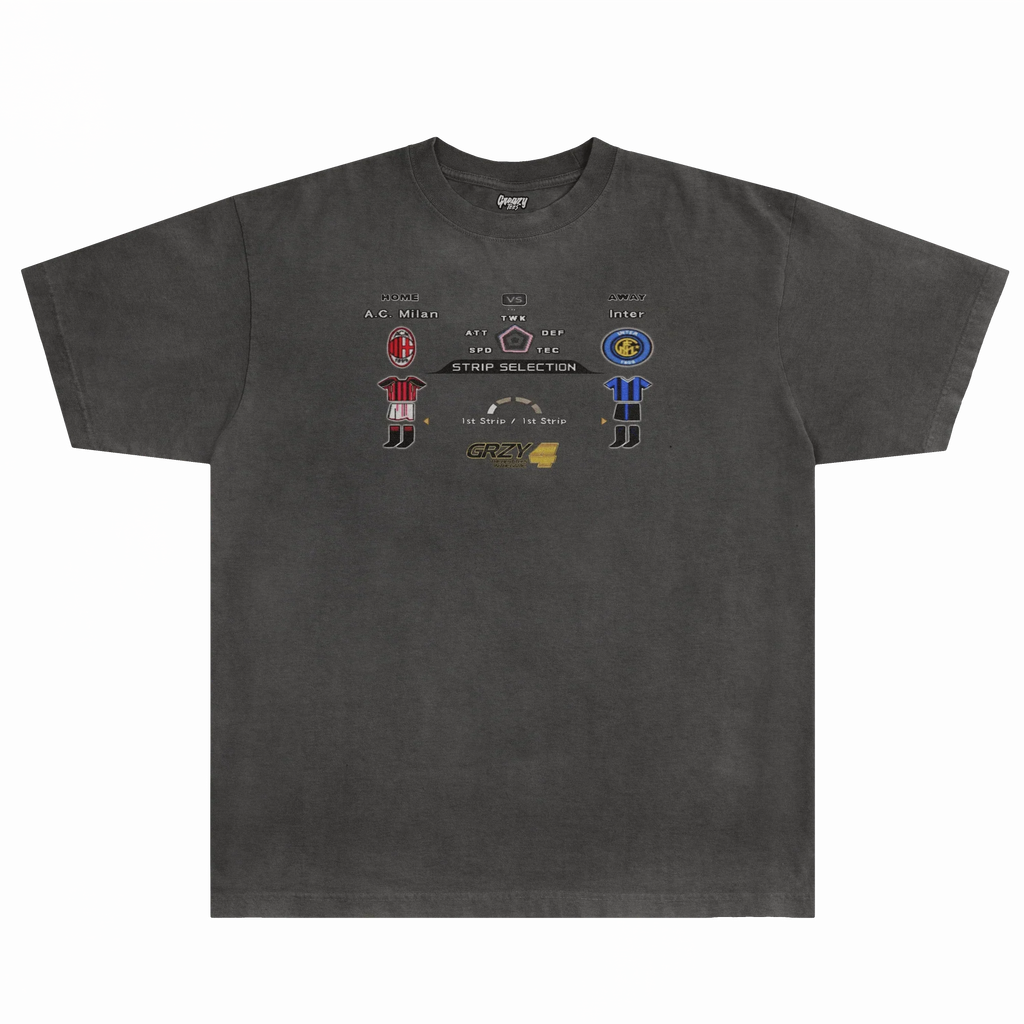 Milan Derby PES Classics Tee Style003