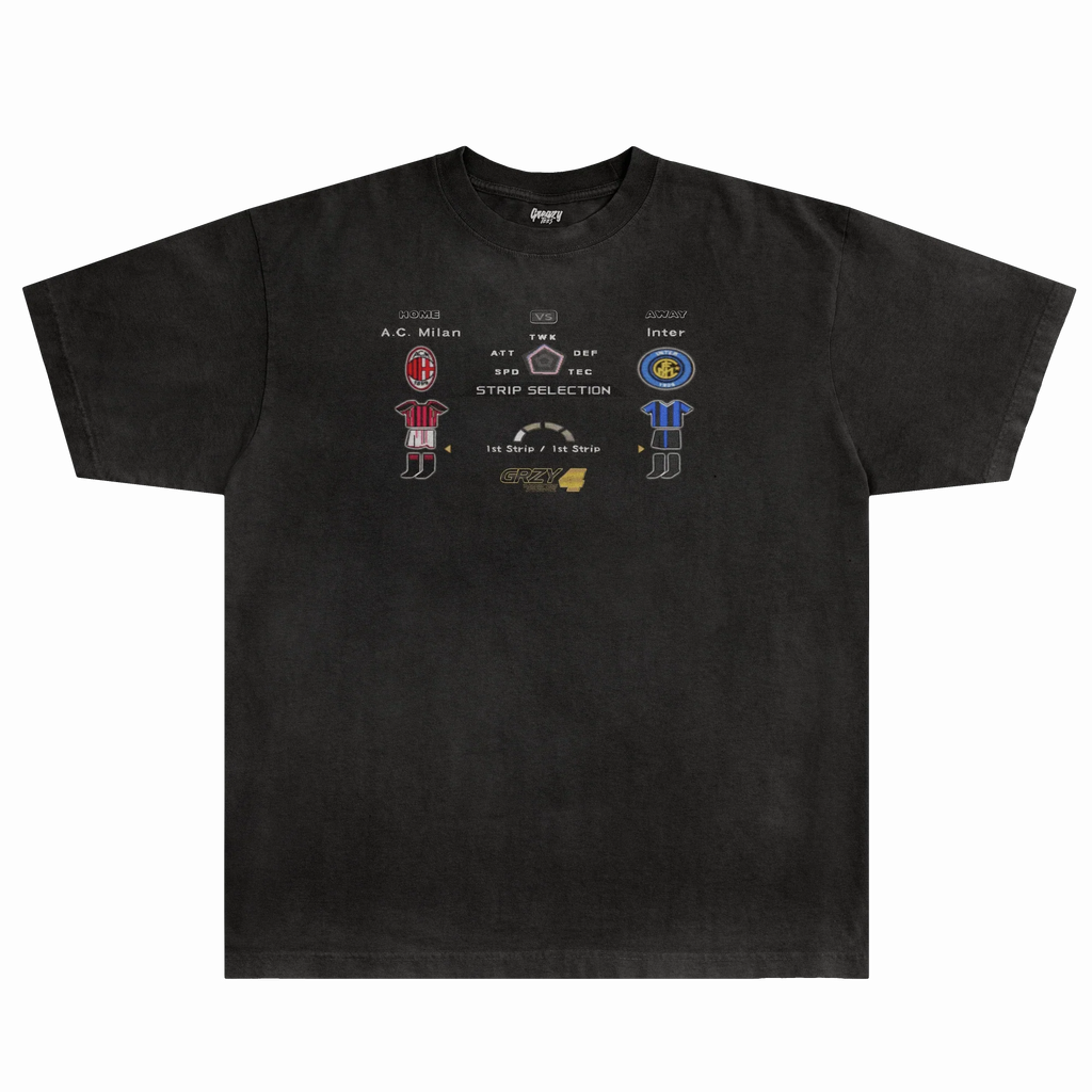 Milan Derby PES Classics Tee Style001