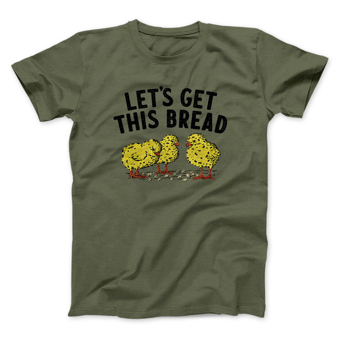 Let's Get This Bread Funny Men/Unisex T-Shirt