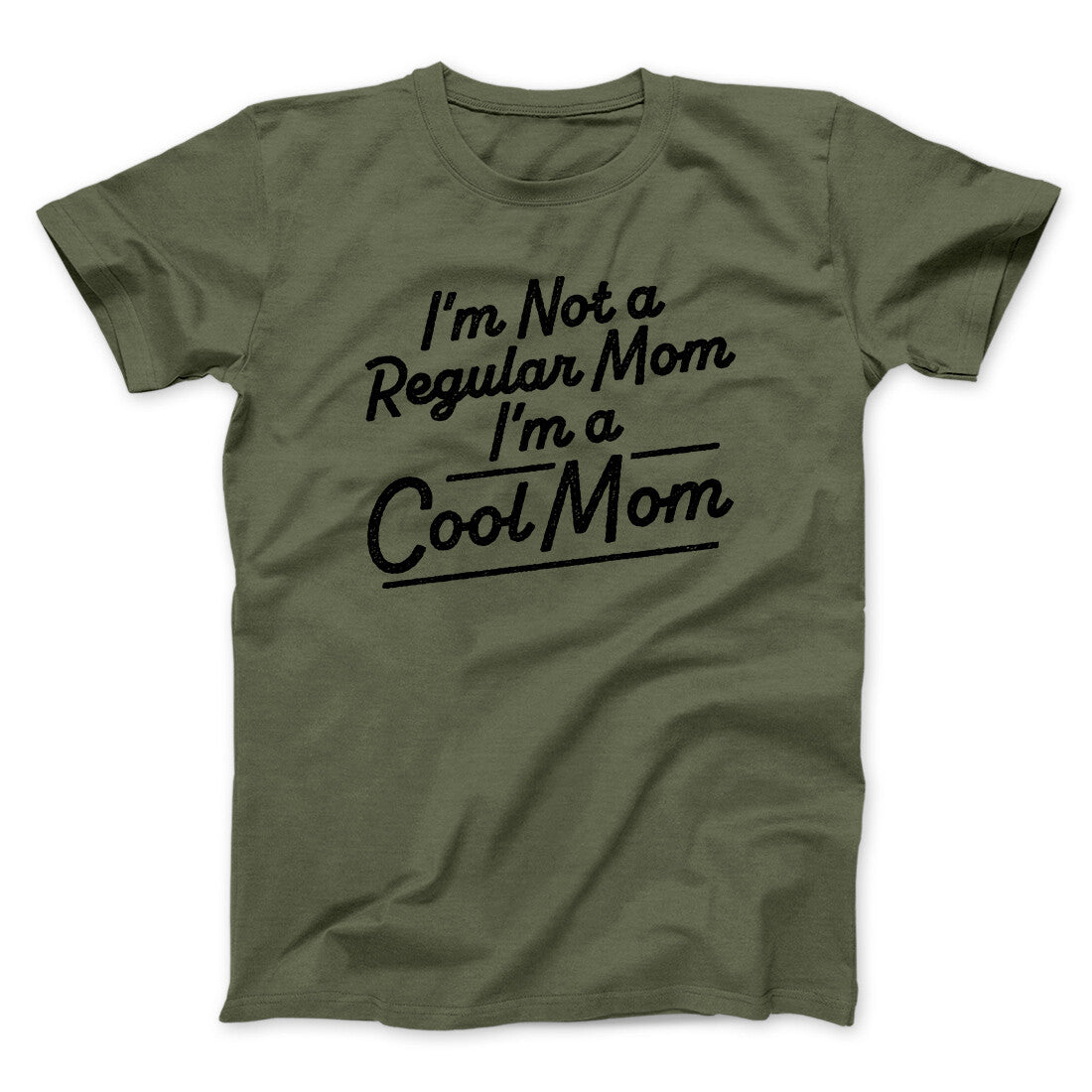 I'm Not A Regular Mom I'm A Cool Mom Funny Movie Men/Unisex T-Shirt