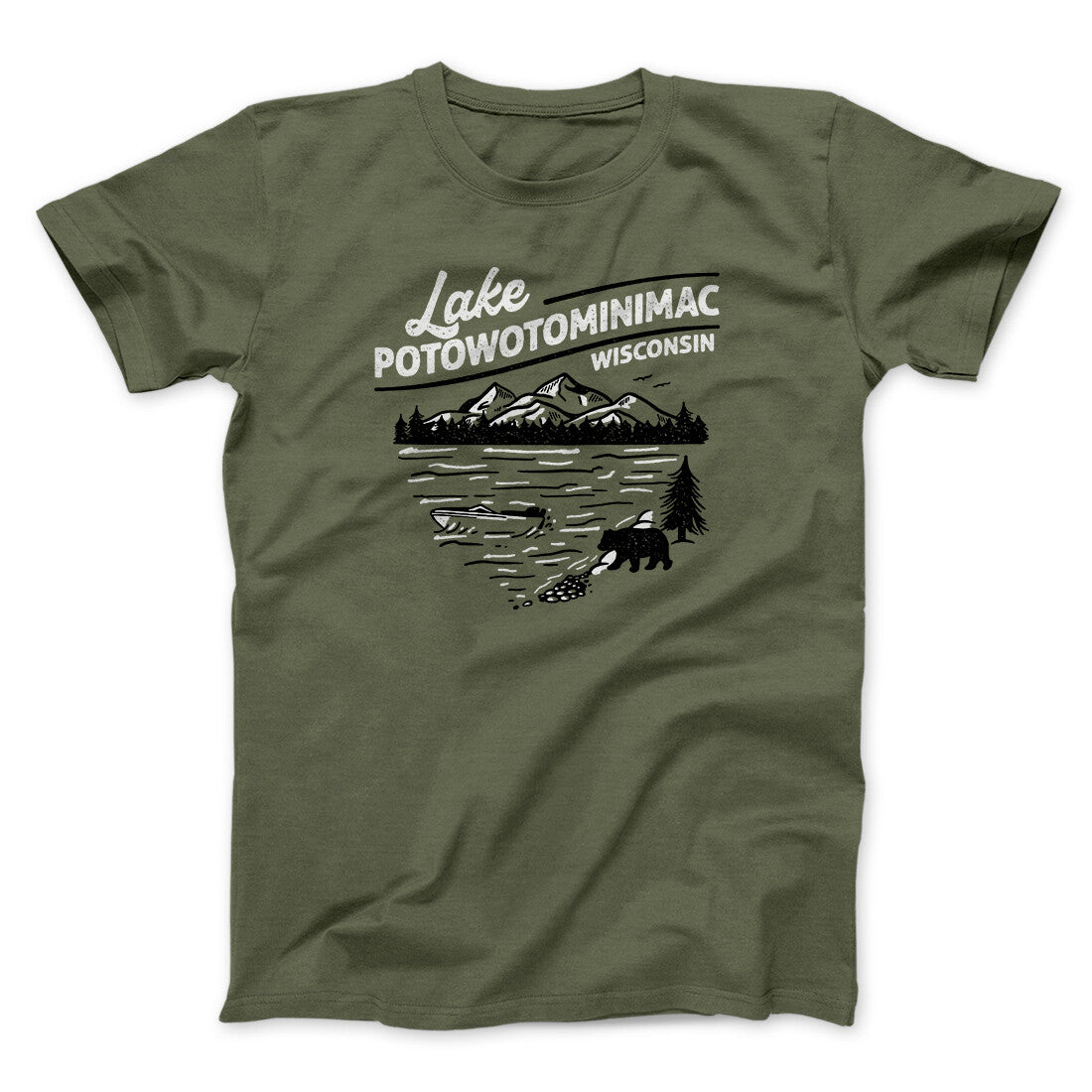 Lake Potowotominimac Funny Movie Men/Unisex T-Shirt