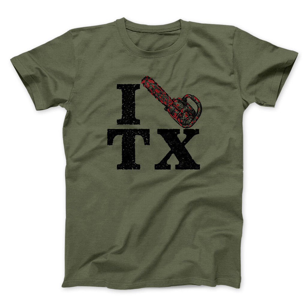 I Chainsaw Texas Funny Movie Men/Unisex T-Shirt