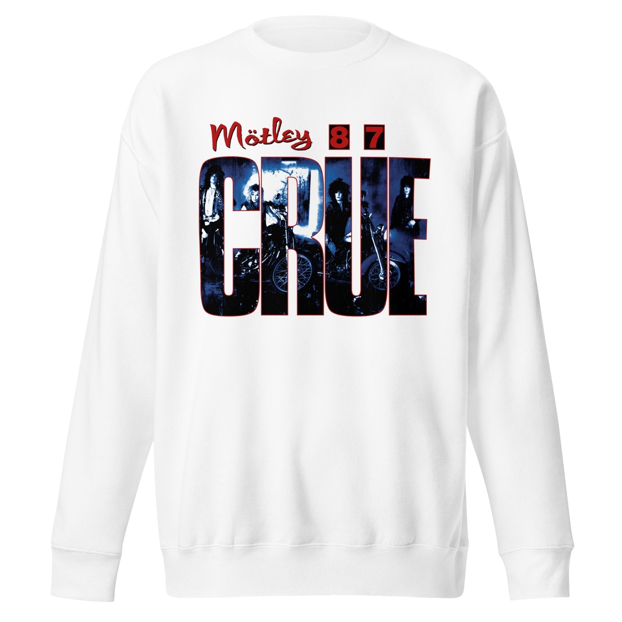 Motley Crue - 1987 Tour Vintage Jumbo Print Sweatshirt
