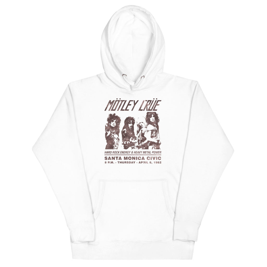 Motley Crue '82 Santa Monica Classic Hoodie