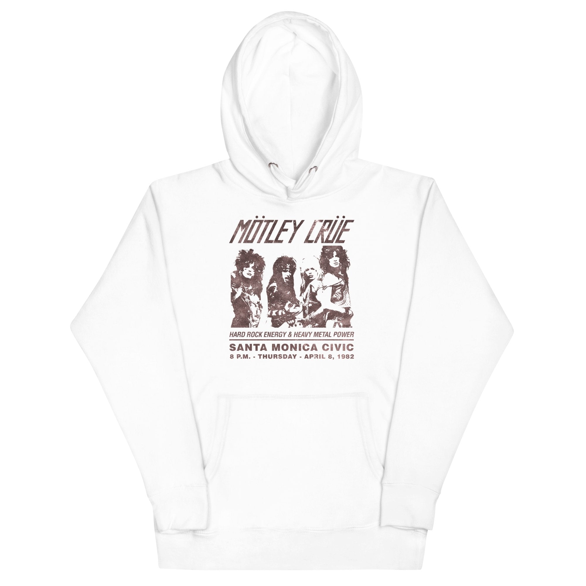 Motley Crue '82 Santa Monica Classic Hoodie