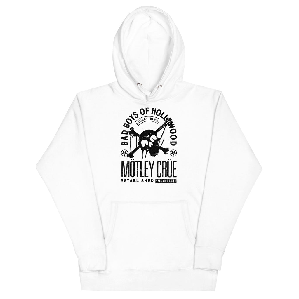 Motley Crue Bad Boys of Hollywood Classic Hoodie
