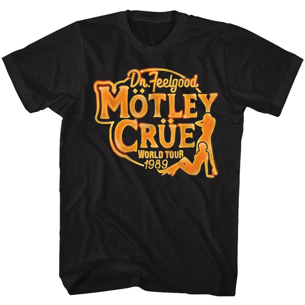 Motley Crue Feel Good Tour 2 Boyfriend Tee