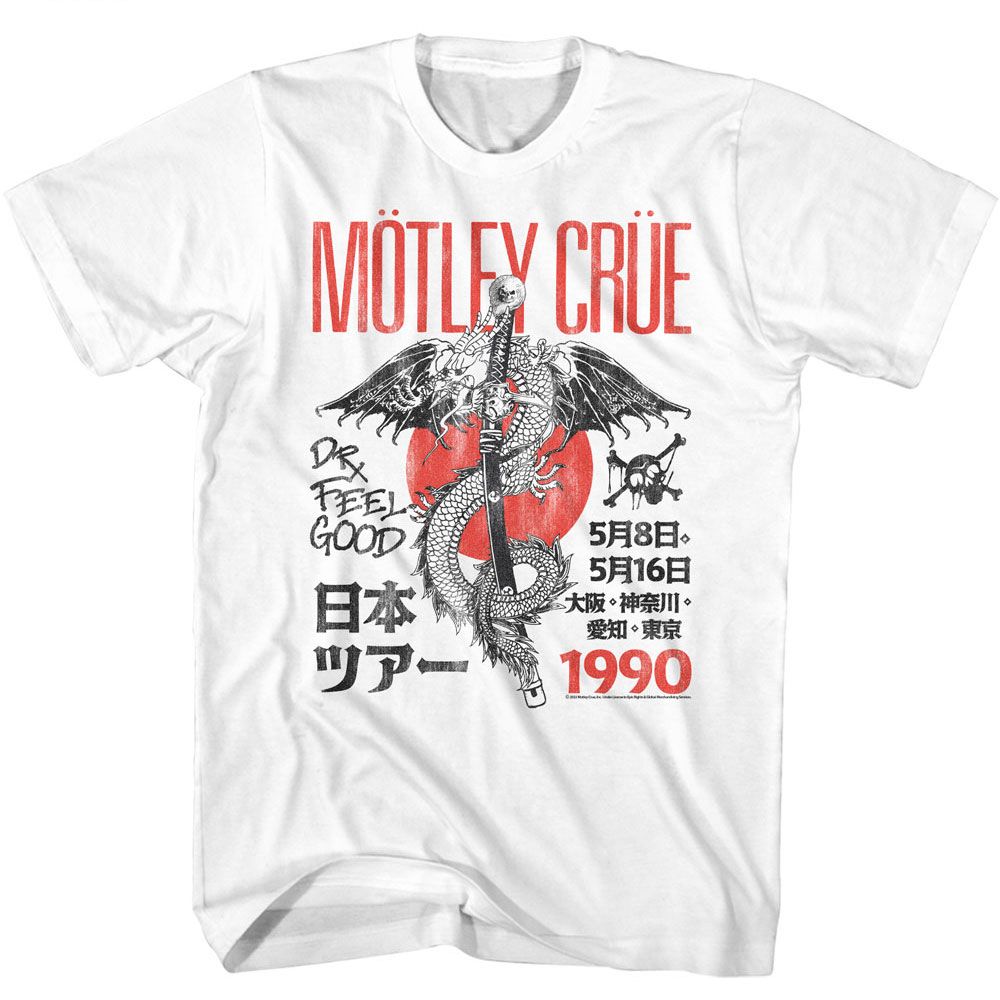 Motley Crue - JPN Tour 90 T-Shirt