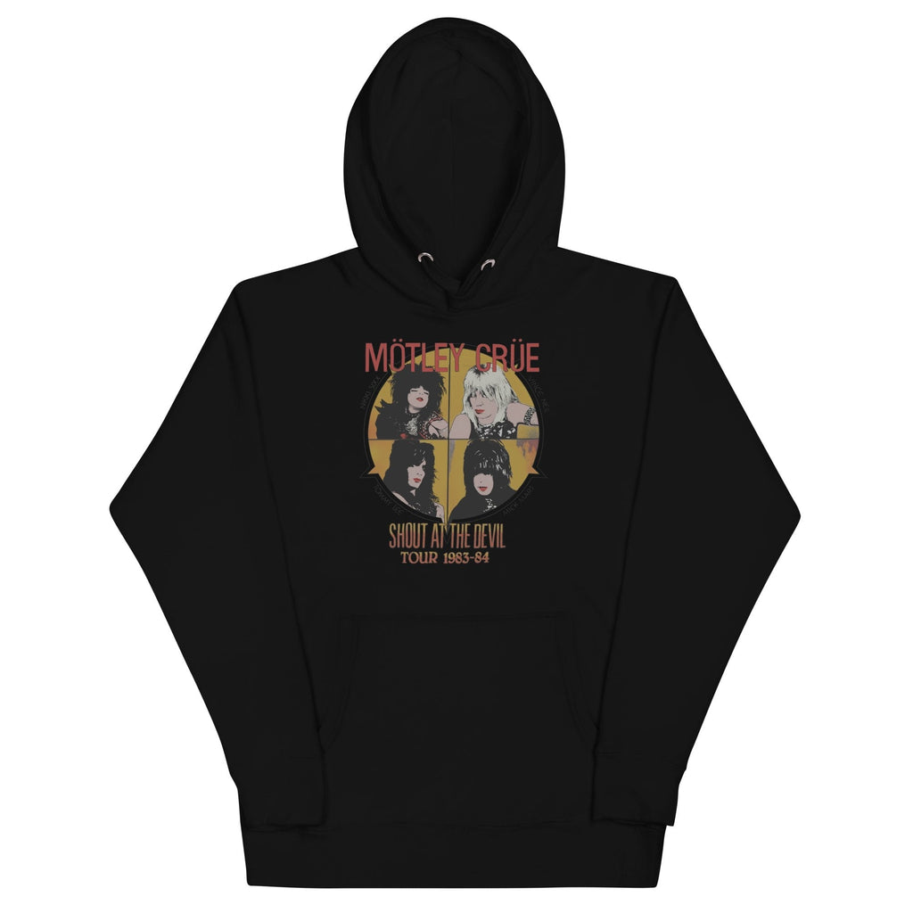 Motley Crue Shout 83/84 Tour Classic Hoodie