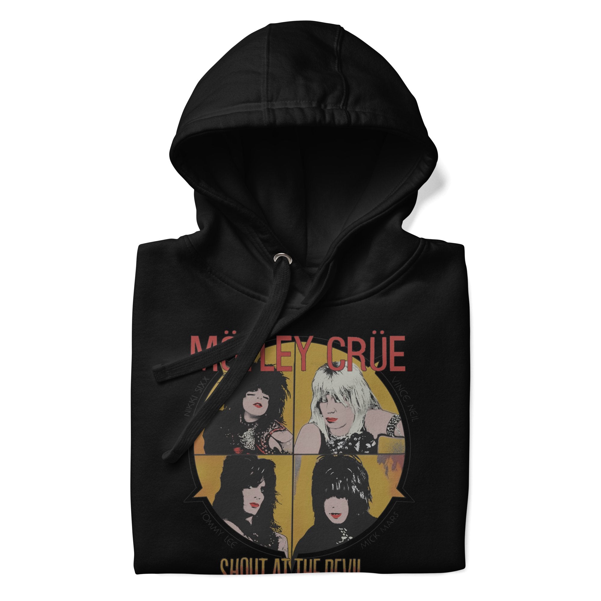 Motley Crue Shout 83/84 Tour Classic Hoodie