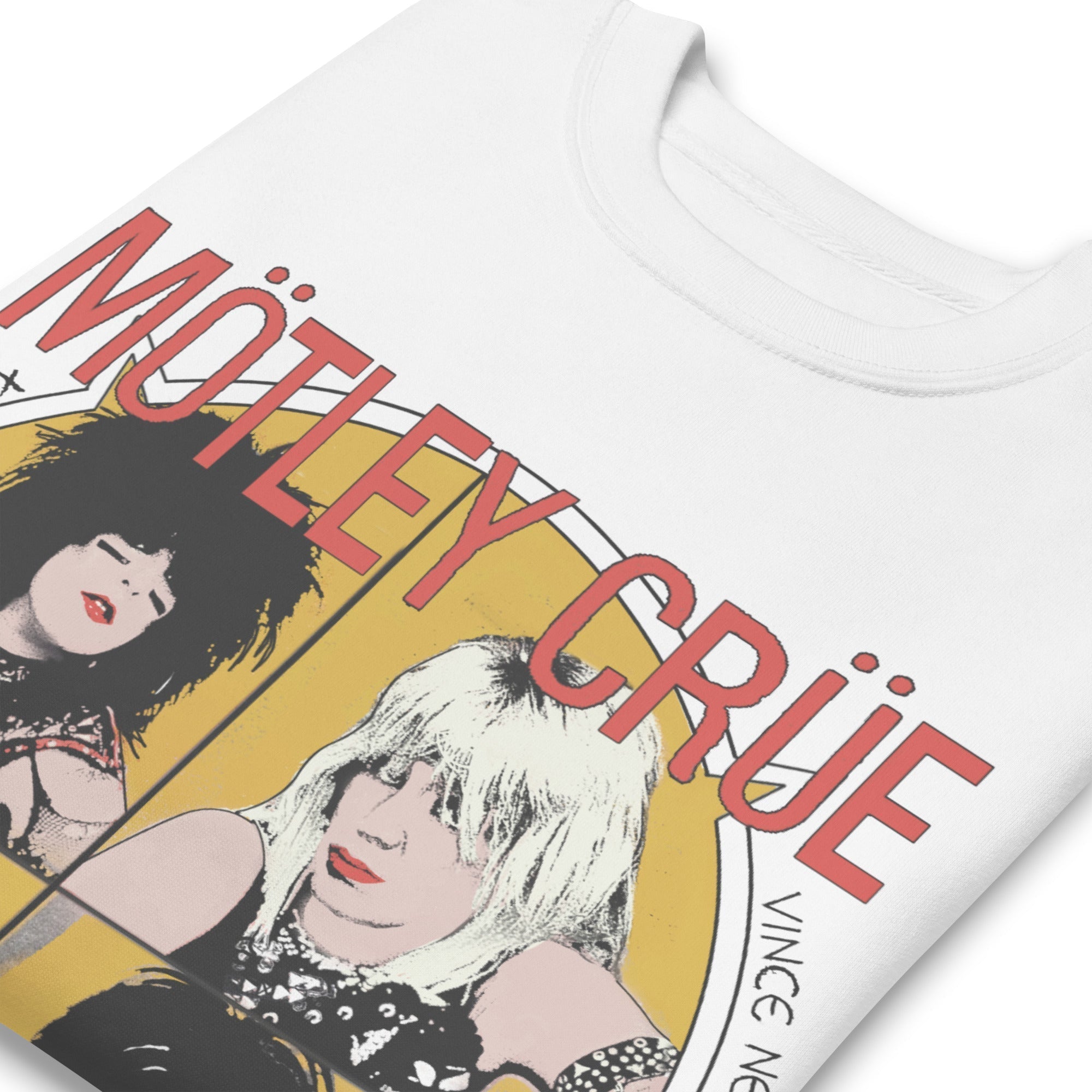 Motley Crue Shout 83/84 Tour Jumbo Print Sweatshirt