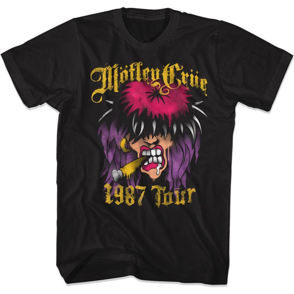 Motley Crue Spraypaint Tour Boyfriend Tee