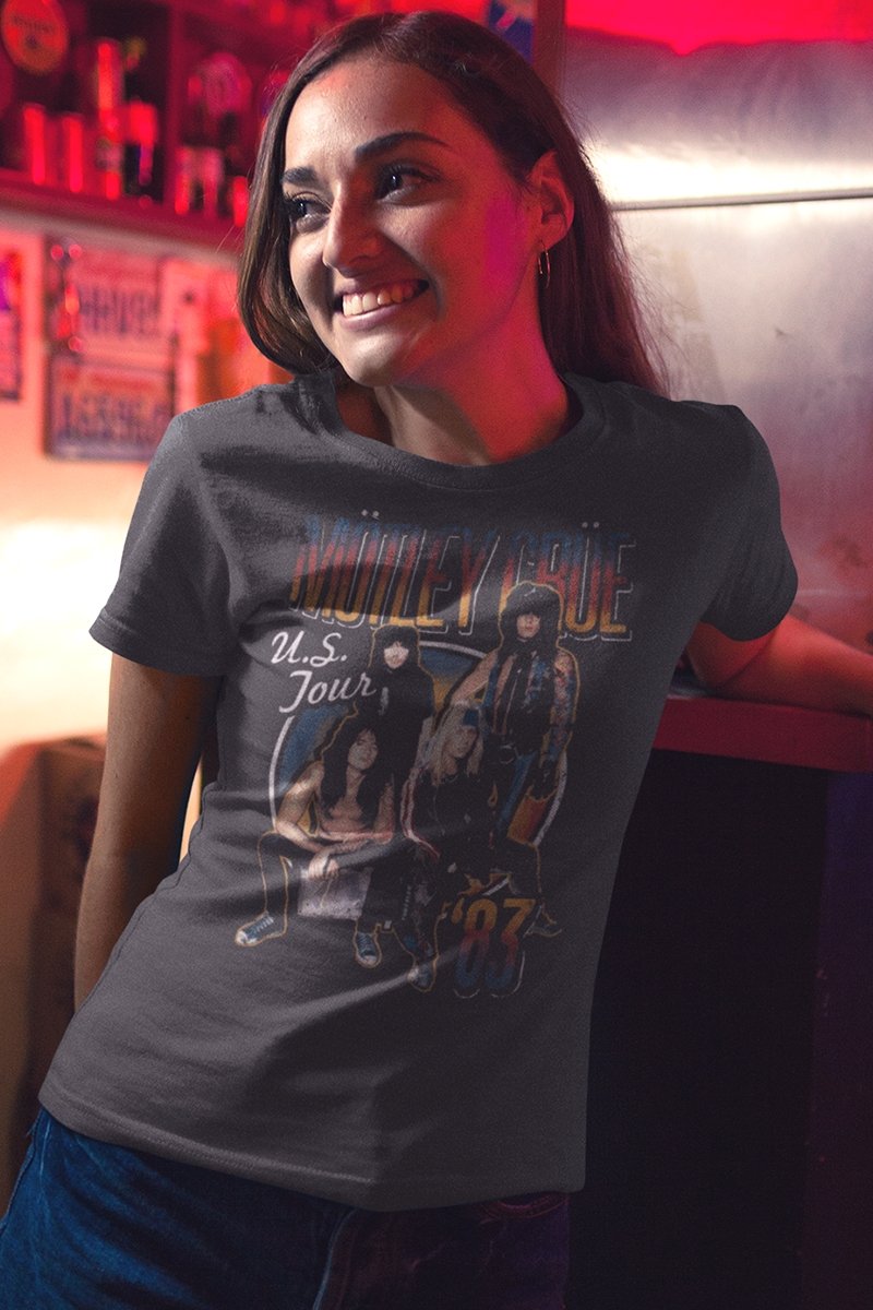 Motley Crue US Tour '83 Boyfriend Tee