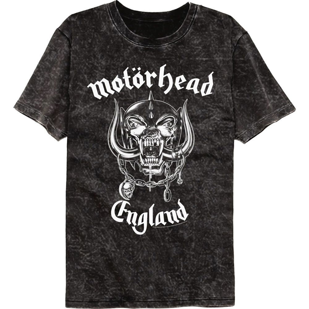 Motorhead - England Vintage Wash T-Shirt