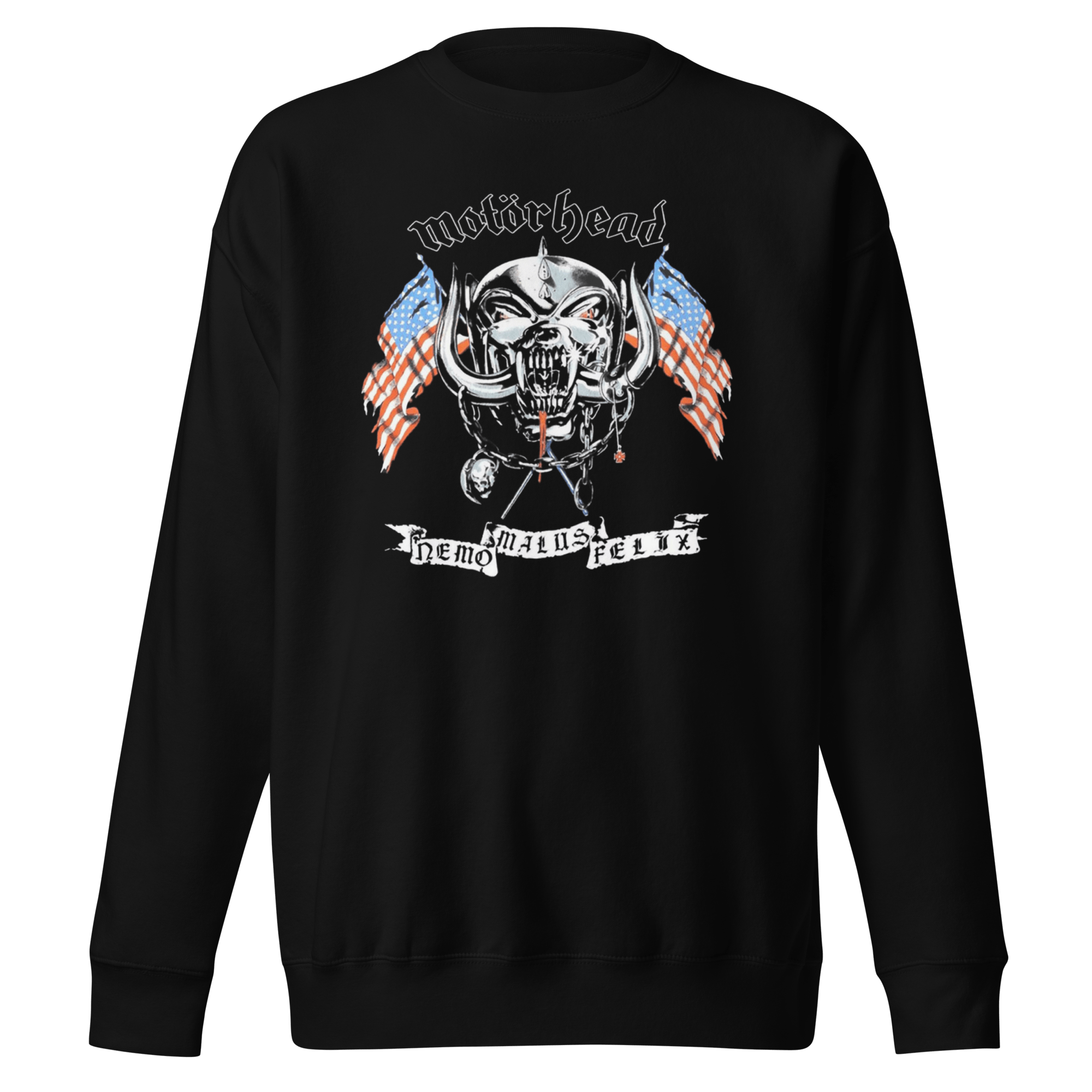 Motorhead - Vintage 1992 Nemo Malus Felix Jumbo Print Sweatshirt