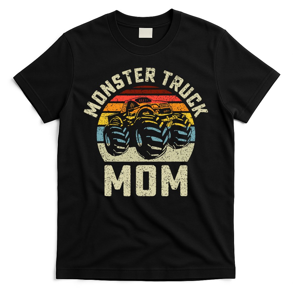 Monster Truck Mom Vintage Retro Style Women T-Shirt