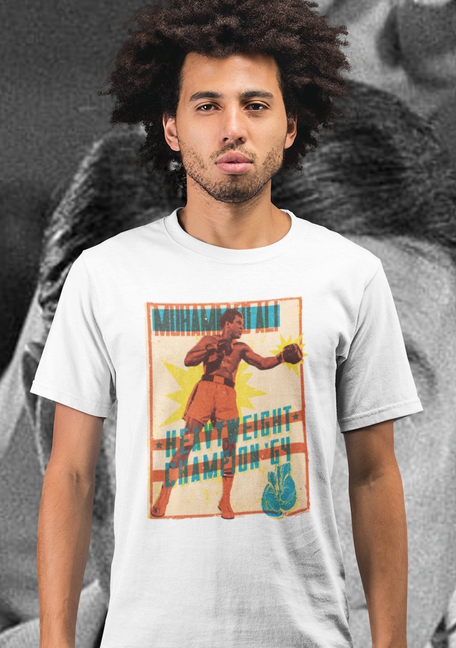 Muhammad Ali Bright Poster T-Shirt