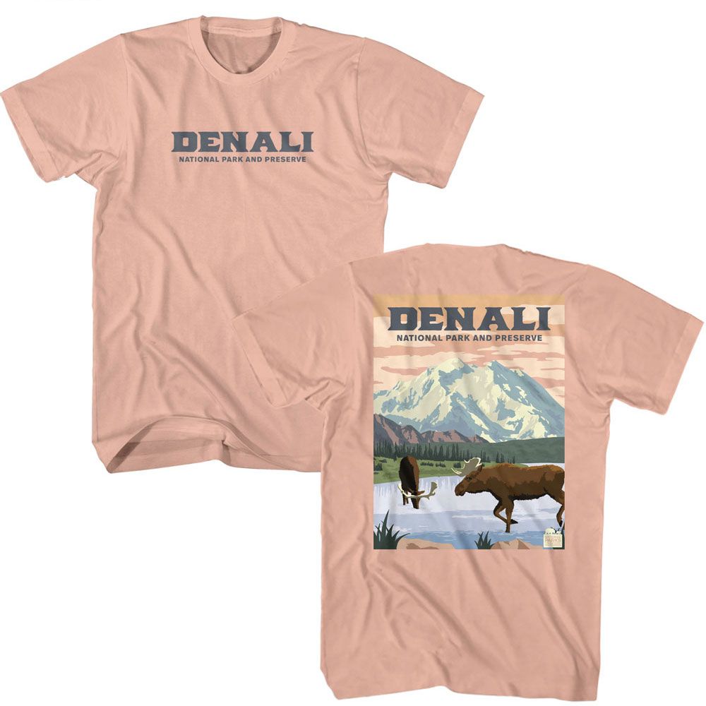 National Parks - Denali Poster Art T-Shirt