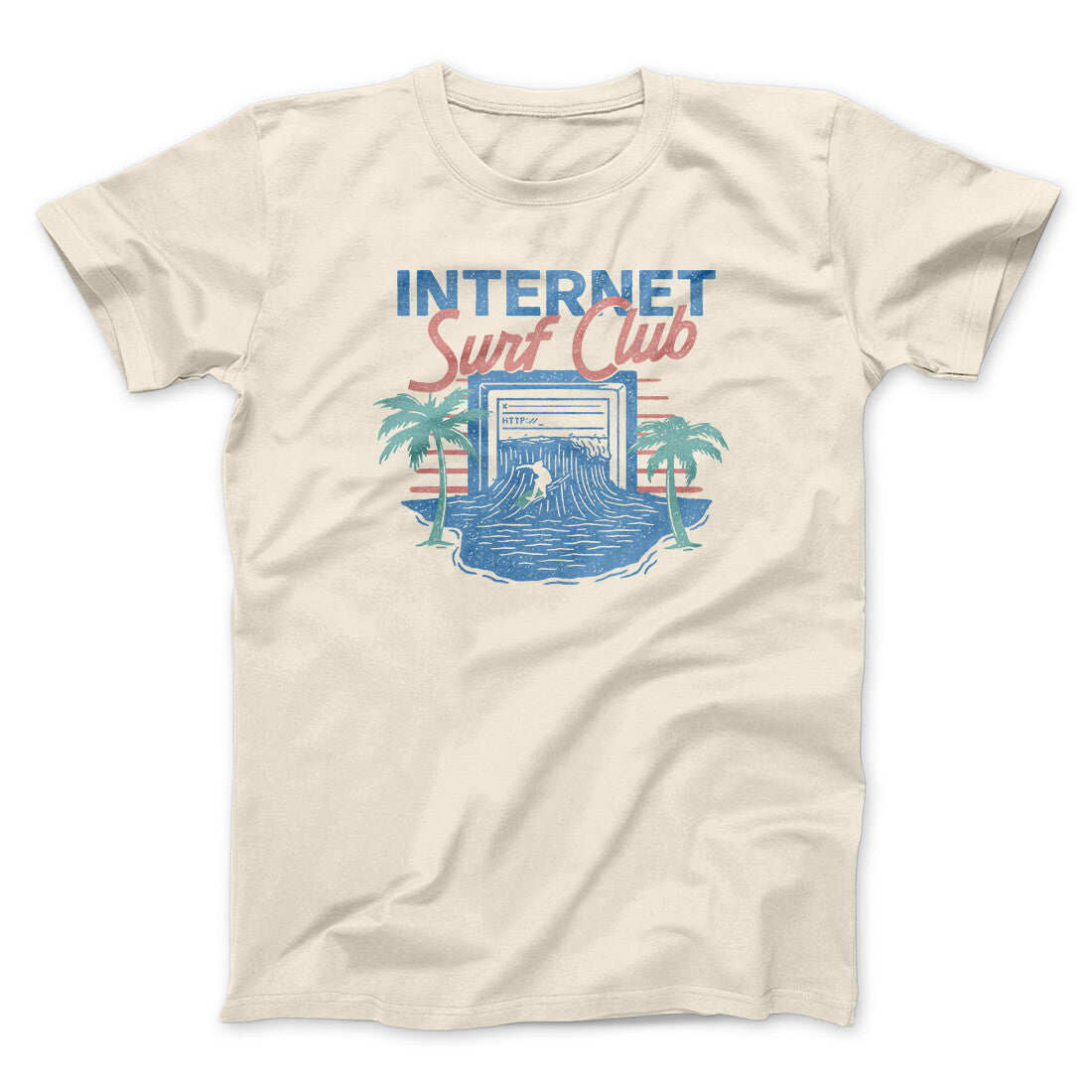 Internet Surf Club Funny Men/Unisex T-Shirt