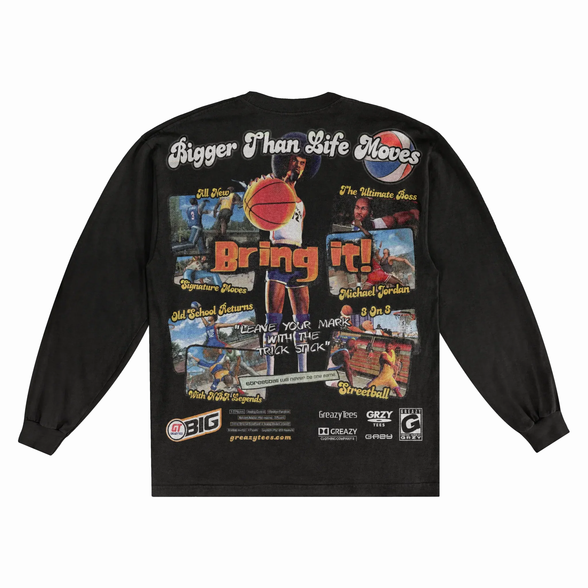 NBA Street Classic Long Sleeved Tee