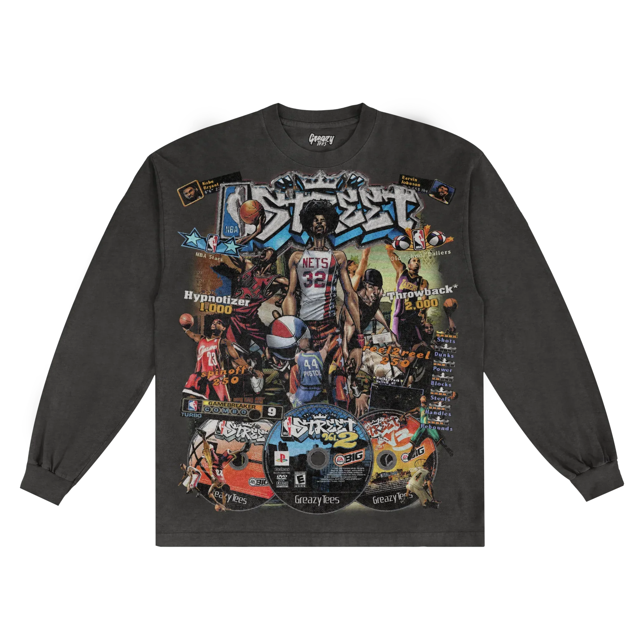 NBA Street Classic Long Sleeved Tee Style001