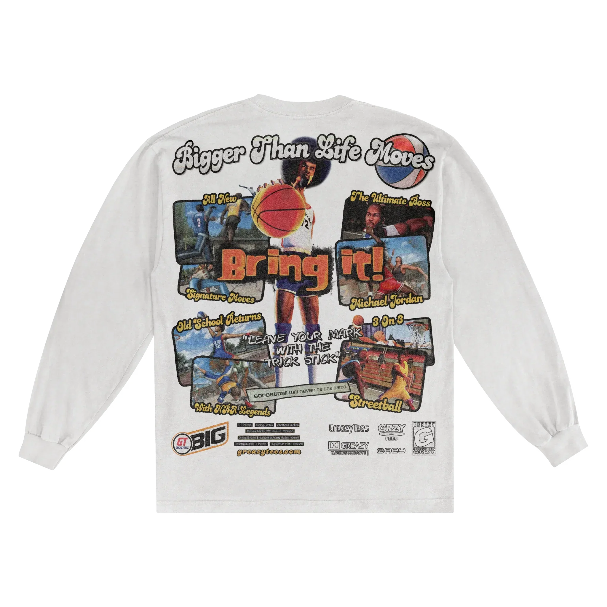 NBA Street Classic Long Sleeved Tee Style002