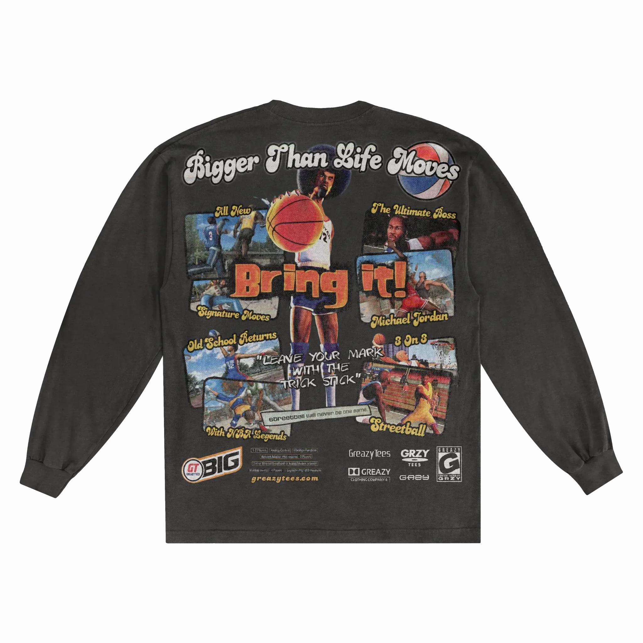 NBA Street Classic Long Sleeved Tee Style001