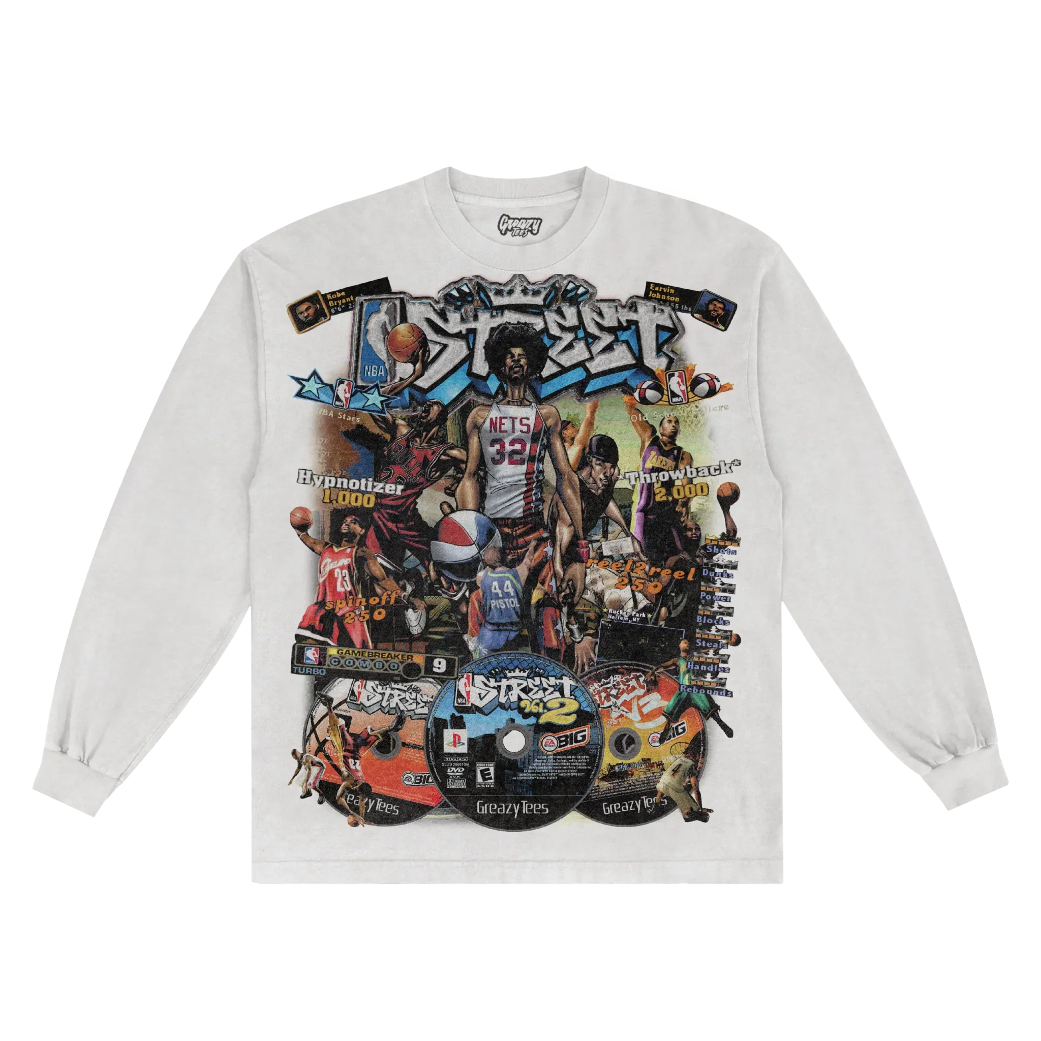 NBA Street Classic Long Sleeved Tee Style002