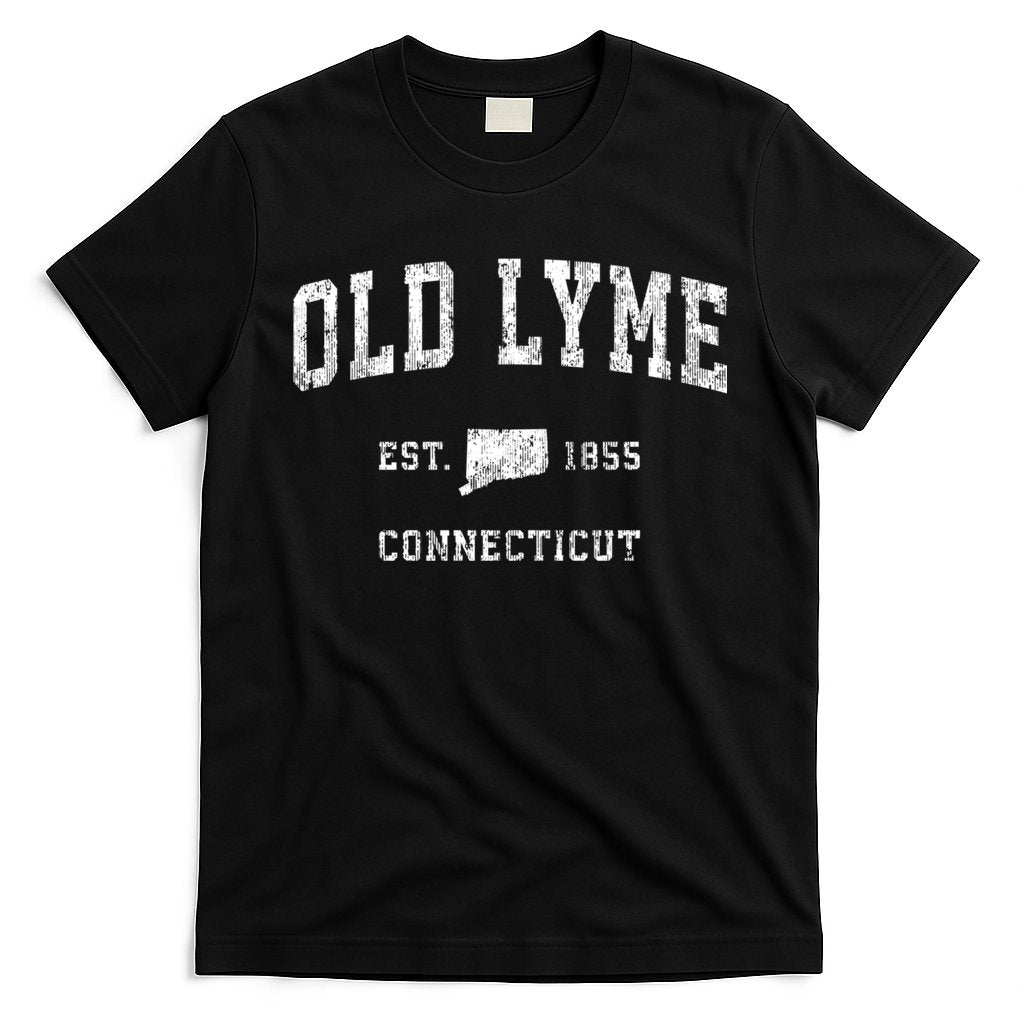Old Lyme Connecticut Ct Vintage Sports T-Shirt