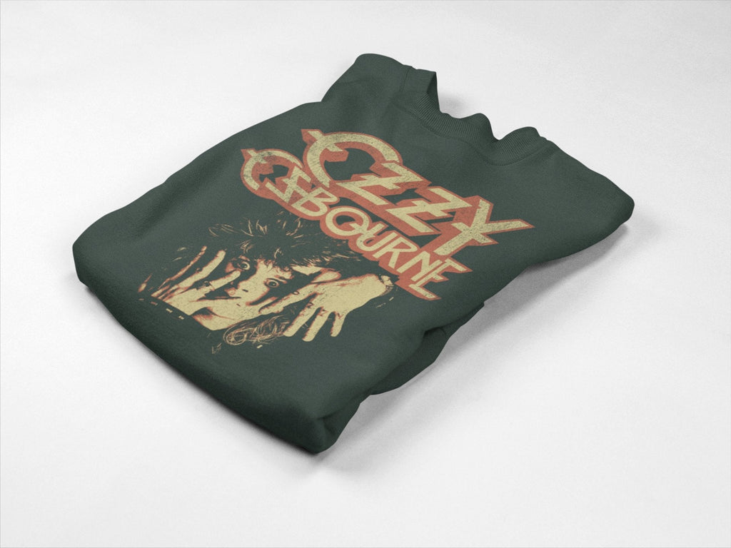 Ozzy Osbourne - Late 80s Vintage Ozzy Jumbo Print Sweatshirt