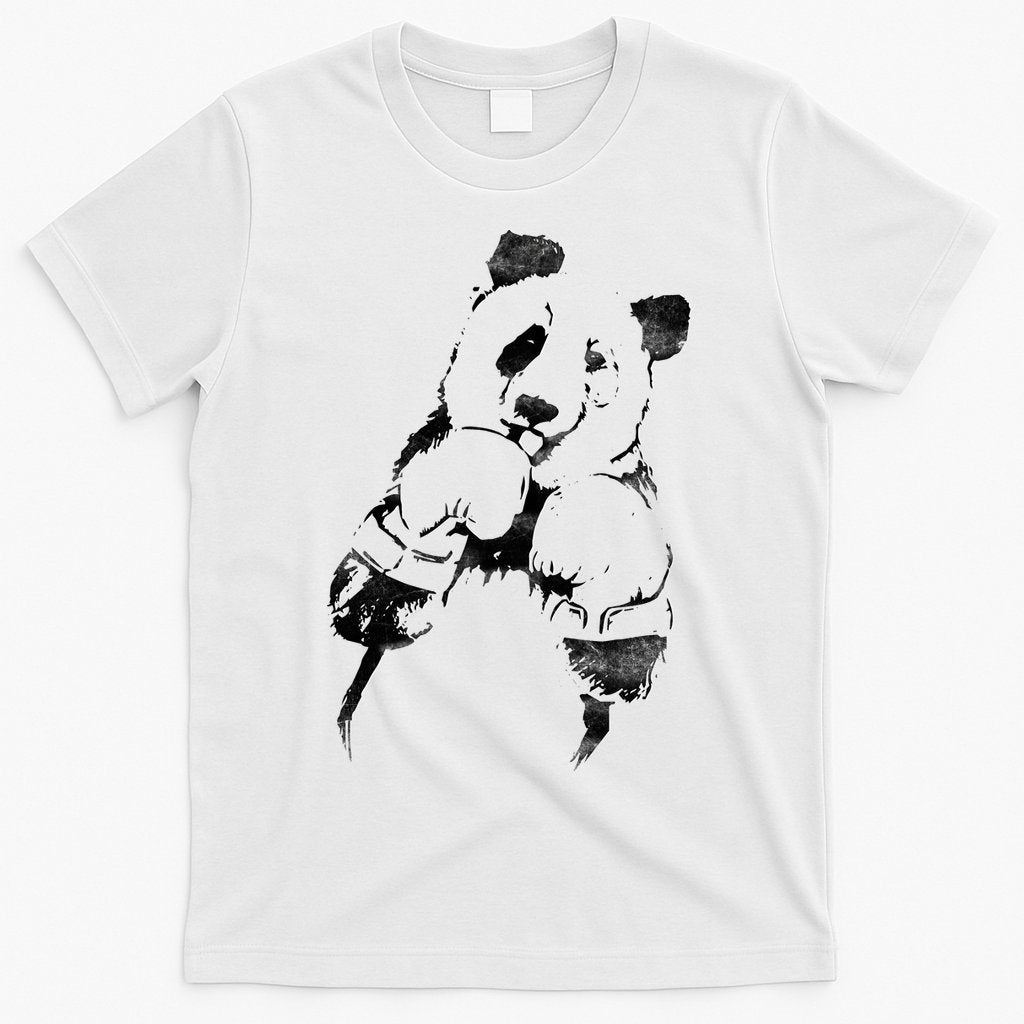 Panda Boxing Vintage T-Shirt