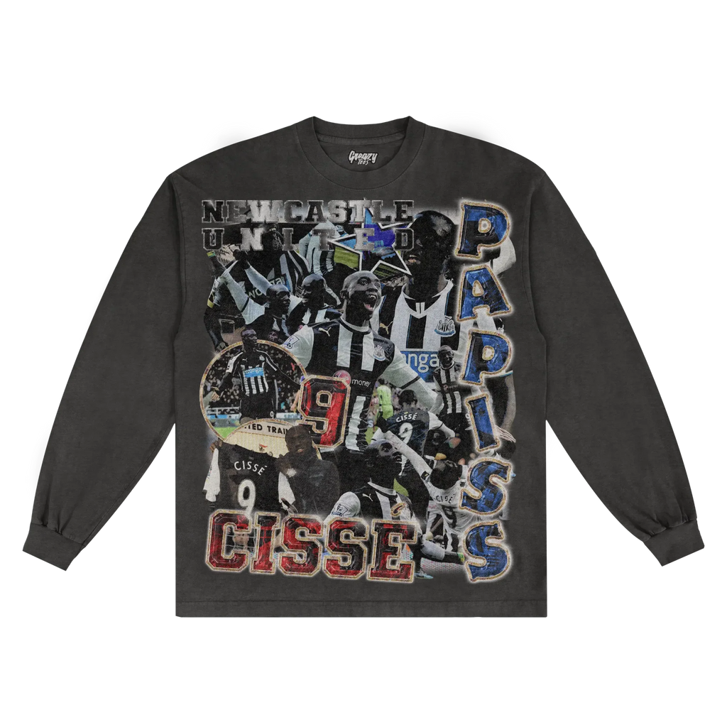 Papiss CissÃ© Newcastle Classic Long Sleeved Tee Style002