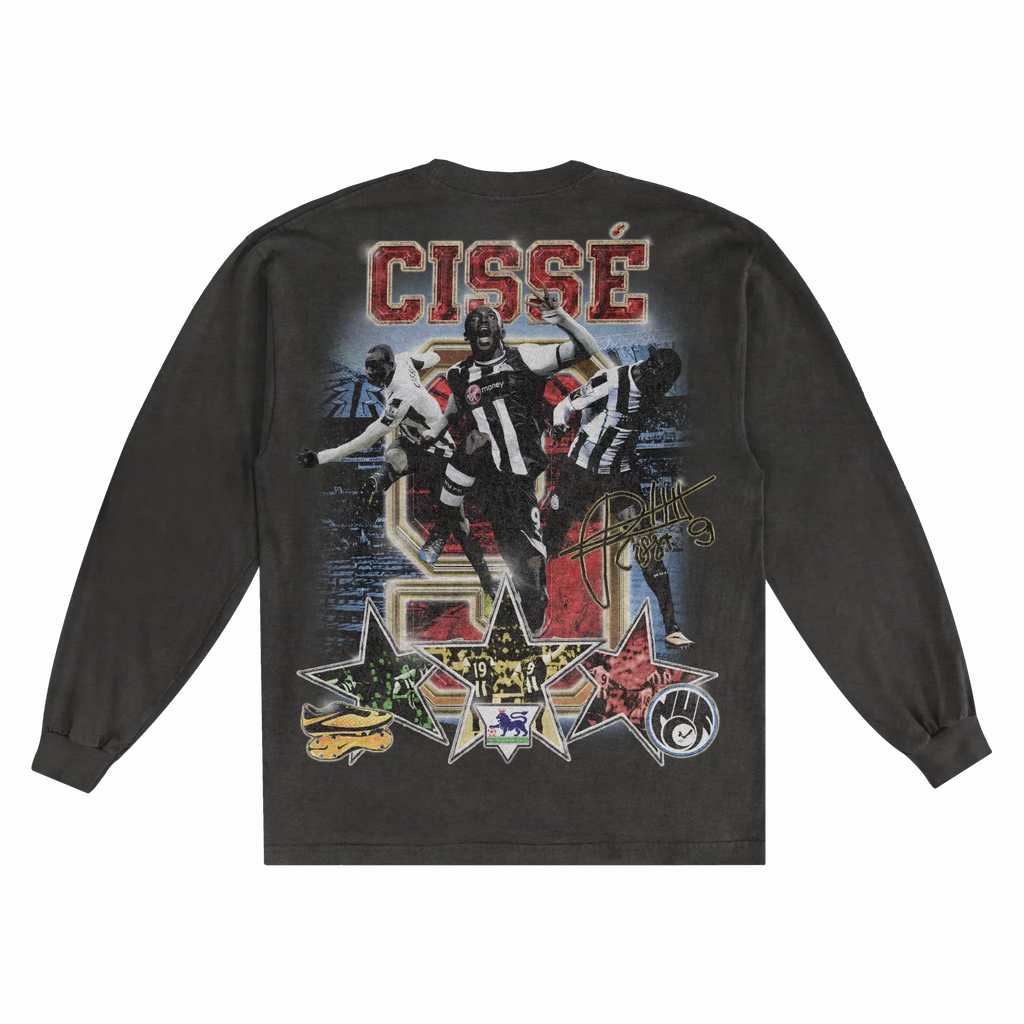 Papiss CissÃ© Newcastle Classic Long Sleeved Tee Style002