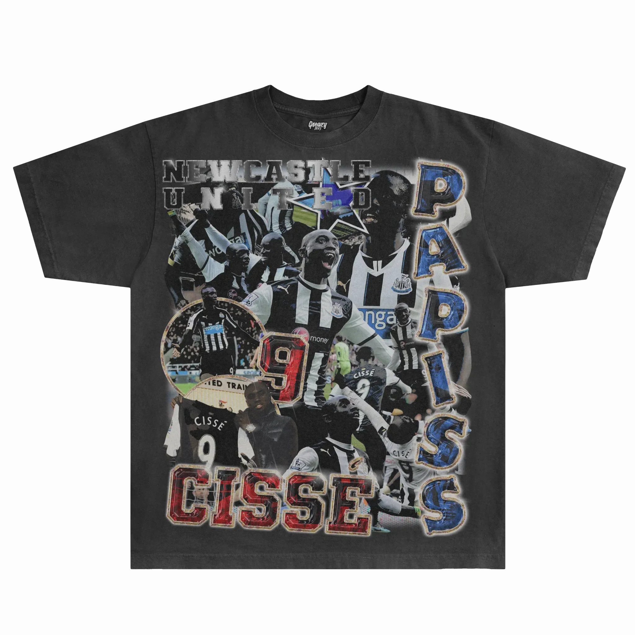 Papiss Cisse Newcastle Classic Tee Style001
