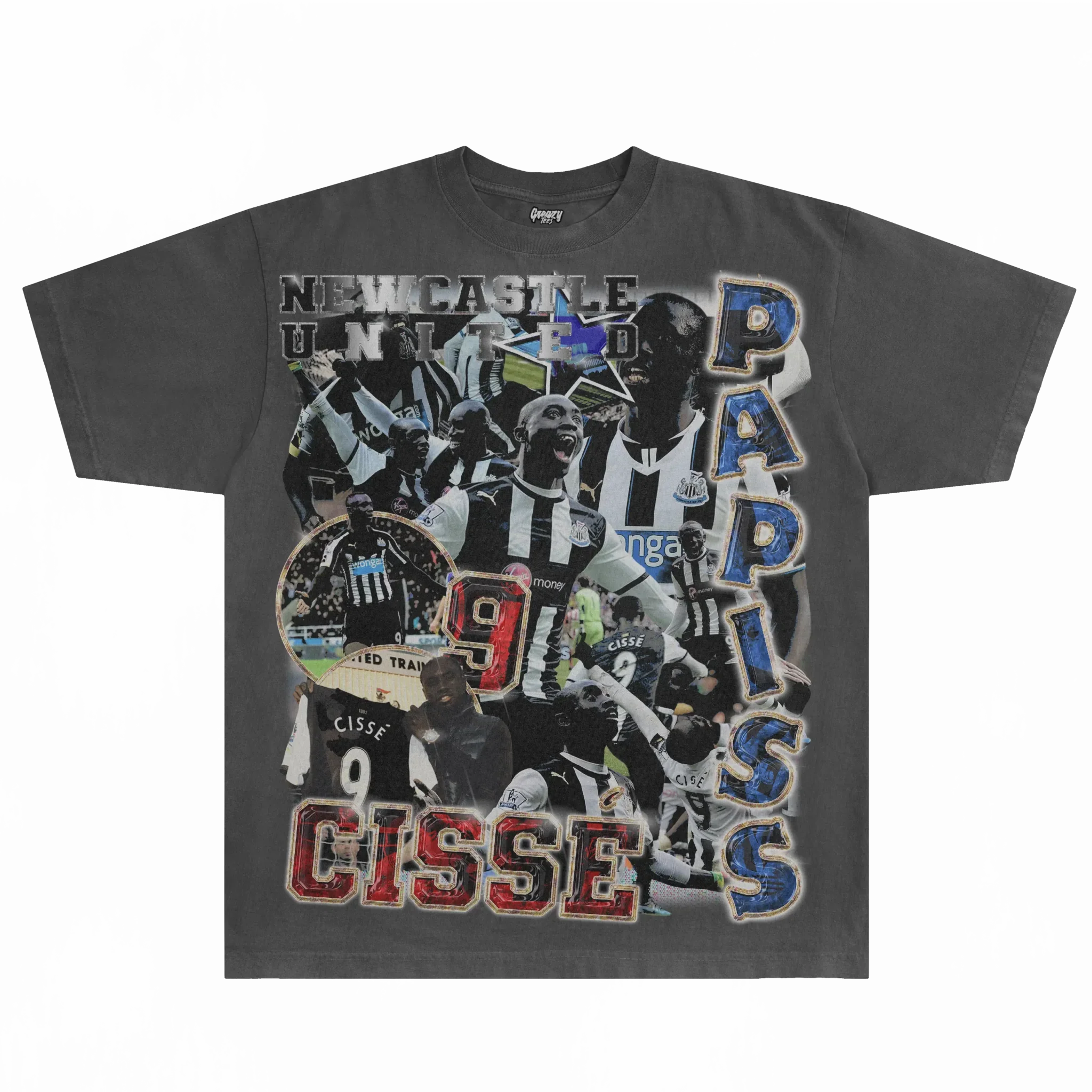 Papiss Cisse Newcastle Classic Tee Style002
