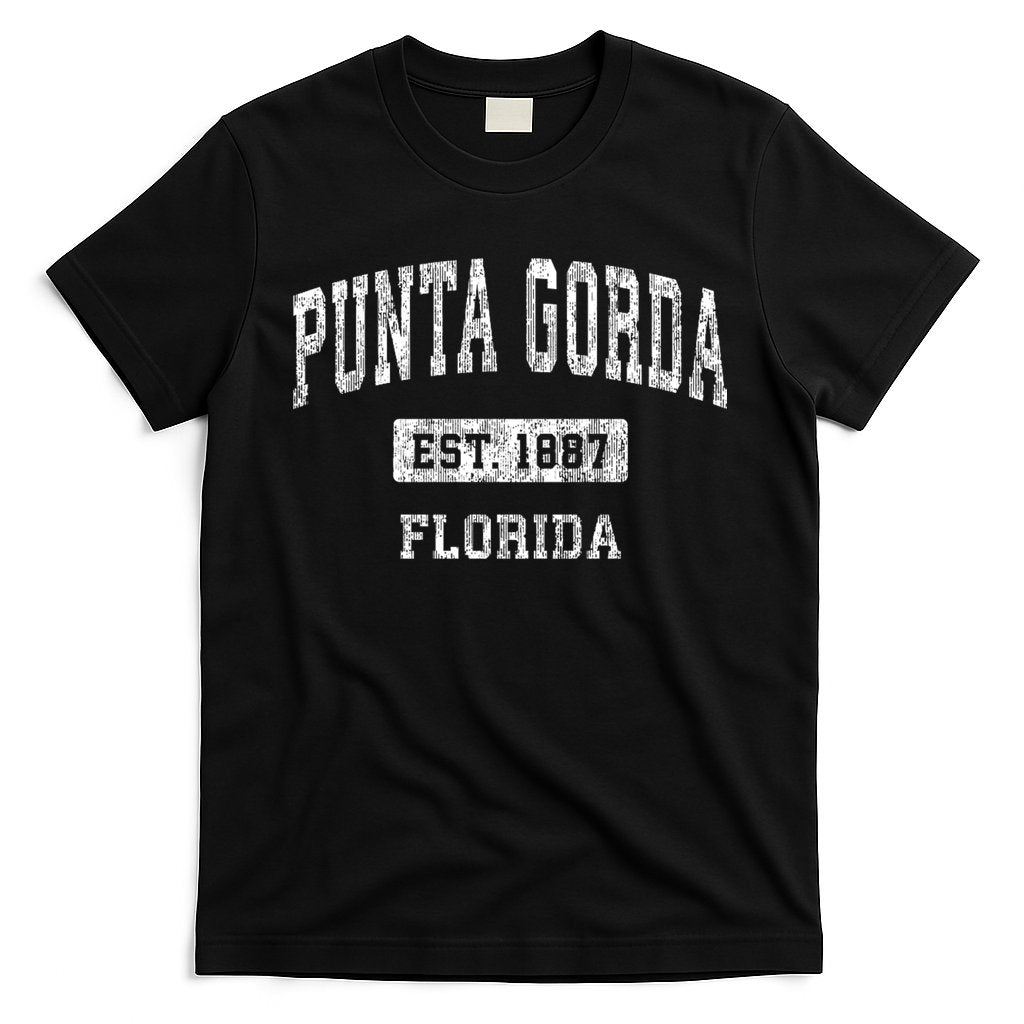 Punta Gorda Florida Fl Vintage Sports T-Shirt