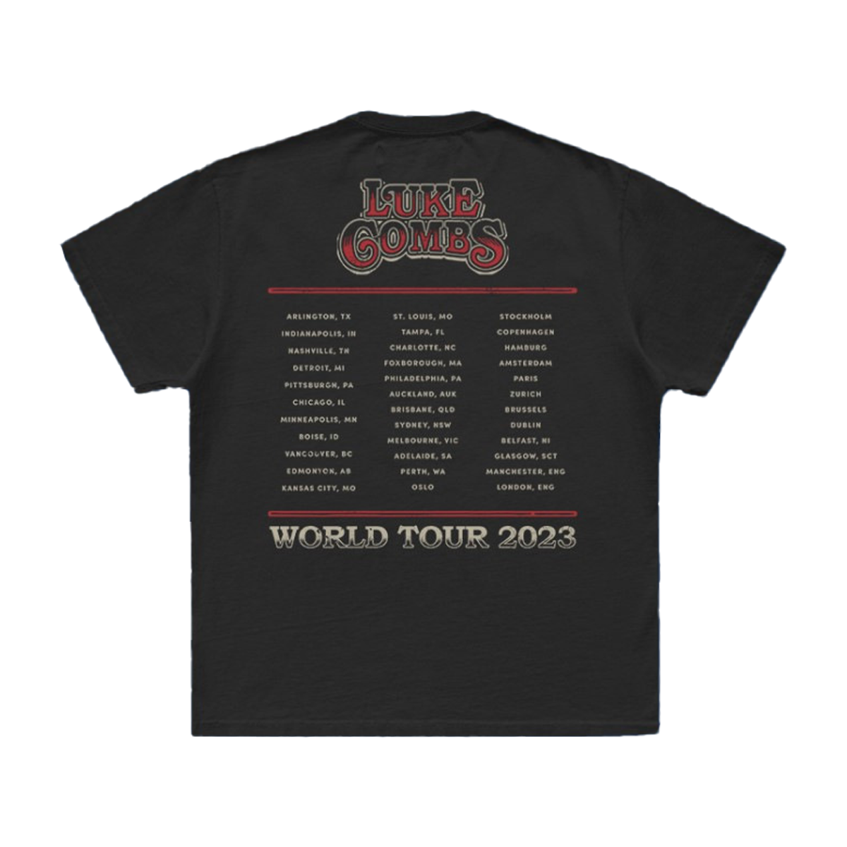 World Tour Photo Tee