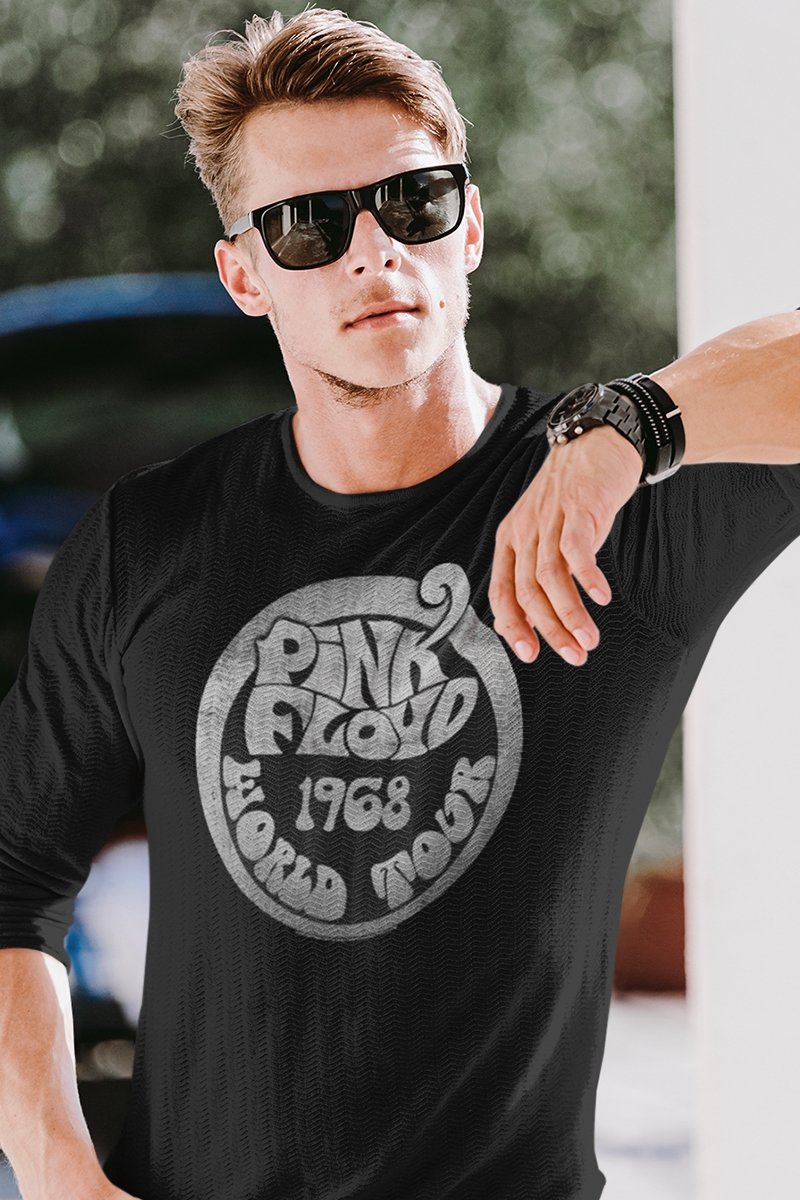 Pink Floyd 1968 World Tour Long Sleeve T-Shirt