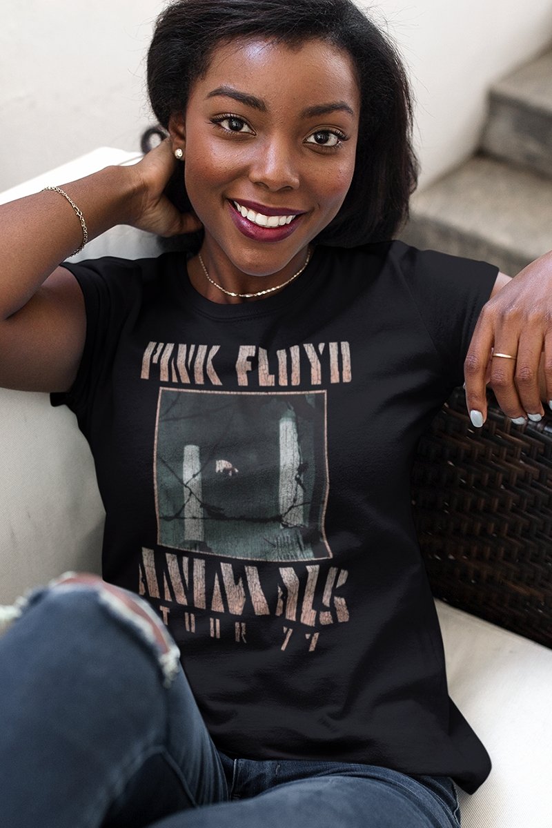 Pink Floyd Animals Tour '77 Boyfriend Tee