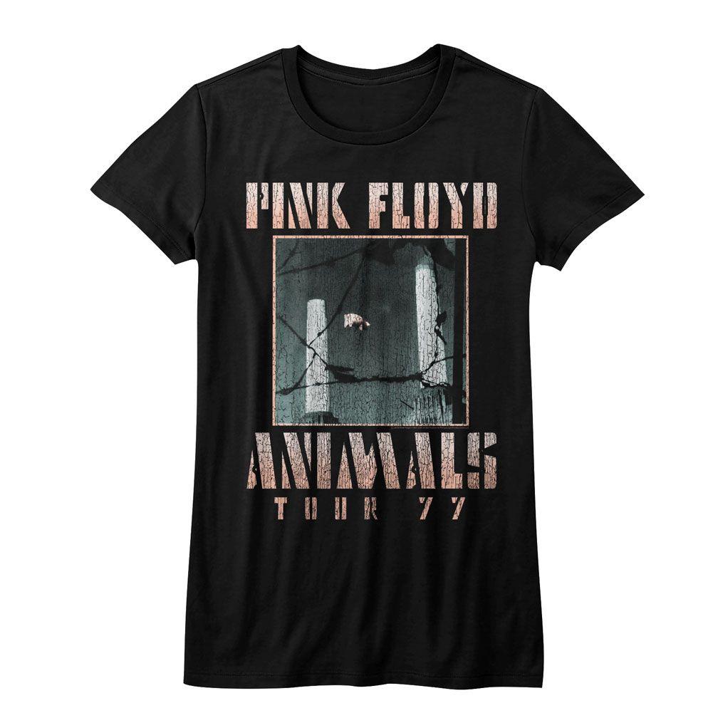 Pink Floyd Animals Tour '77 Womens T-Shirt