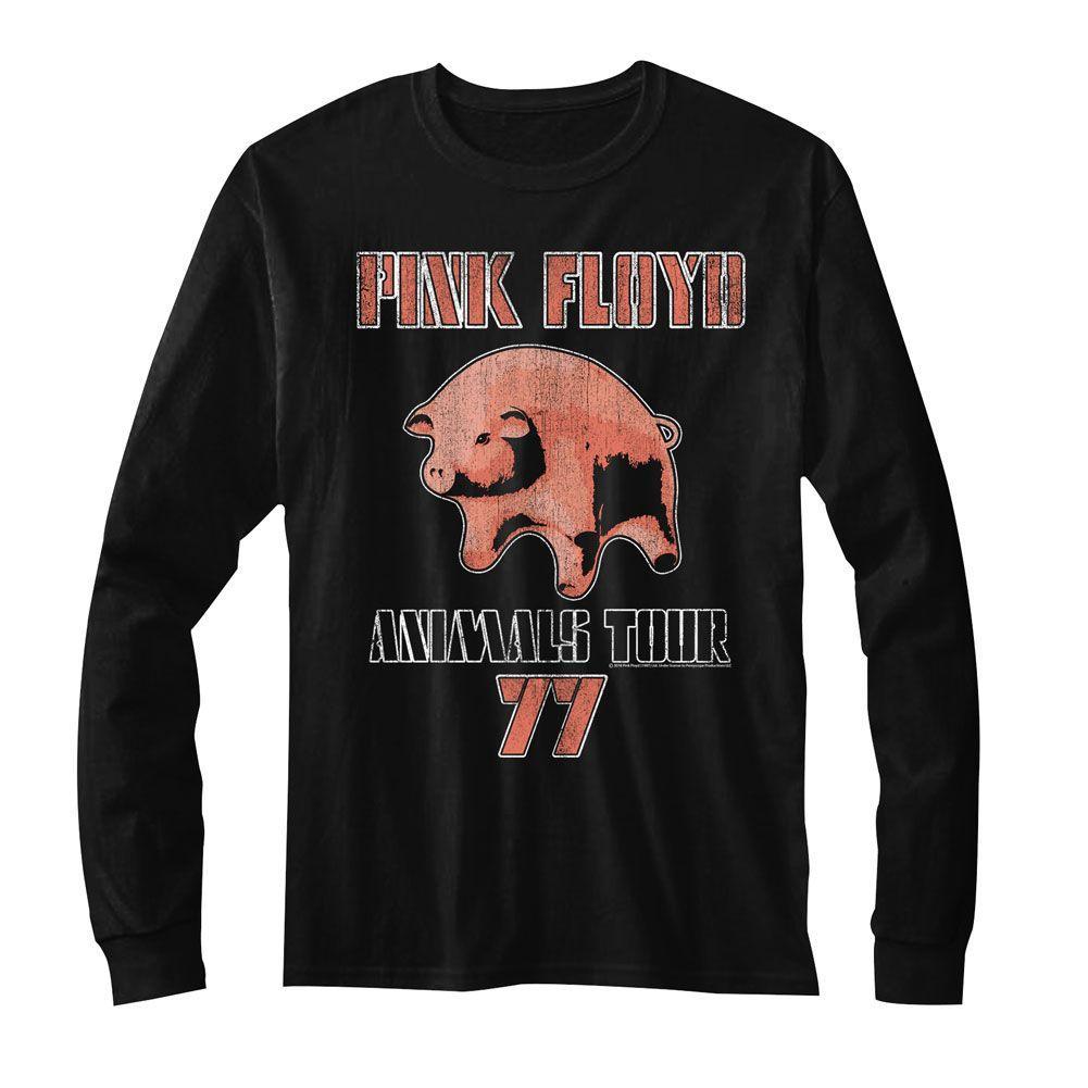 Pink Floyd Tour '77 Long Sleeve Boyfriend Tee