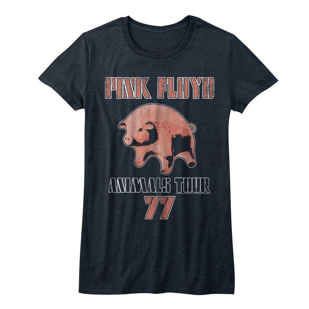 Pink Floyd Tour '77 Womens T-Shirt