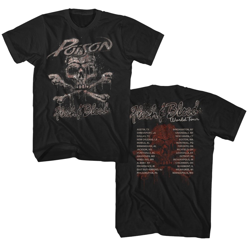 Poison Flesh & Blood World Tour Boyfriend Tee