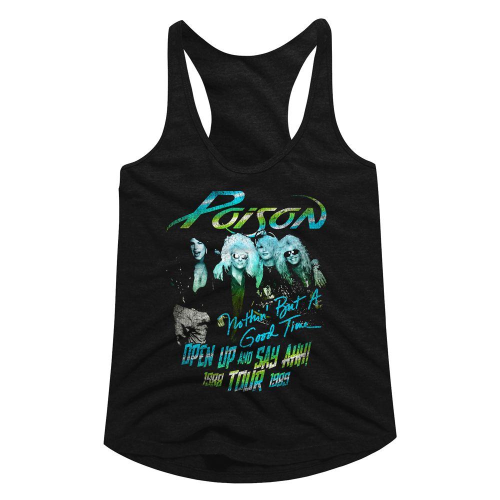 Poison Tour Shirt Womens Racerback Tank