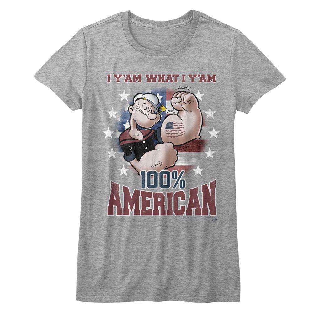 Popeye Yam American Womens T-Shirt