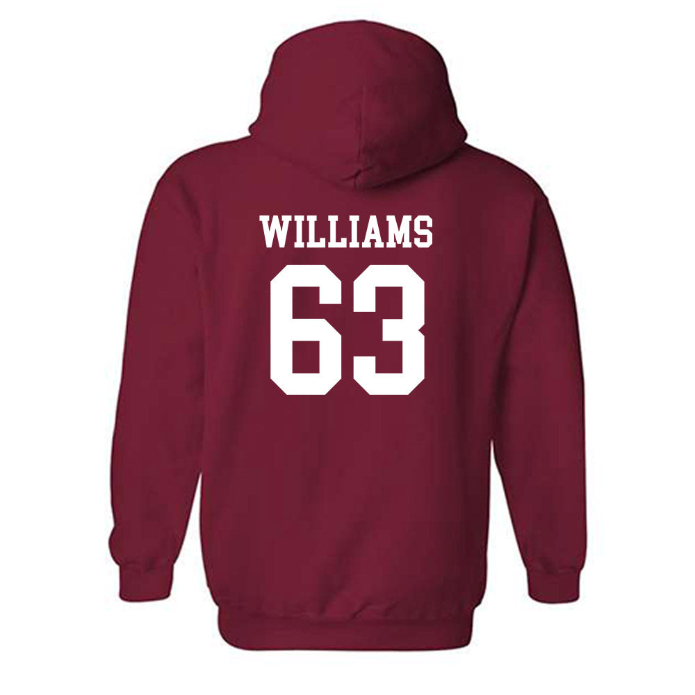 Alabama - Football Alumni : Kelin Williams - Classic Shersey Hooded Sweatshirt Style001