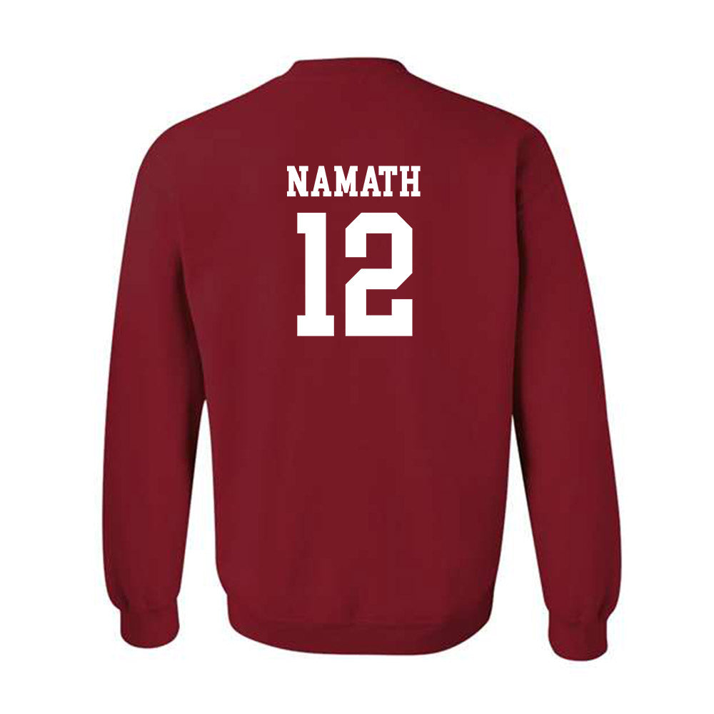 Alabama - Football Alumni : Joe Namath - Classic Shersey Crewneck Sweatshirt Style004